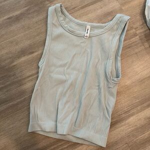 Light blue aritzia crop